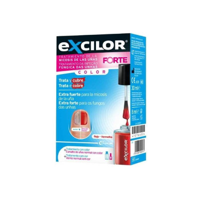 7276402 Excilor Forte Color Verniz Vermelho Fungos 30ml