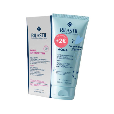 7493254 Rilastil Aqua Intense 72h + Gel de Limpeza