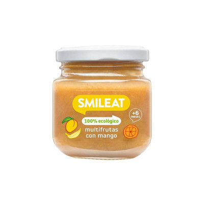 Smileat Boião de Multifrutos com Manga +6M 130g