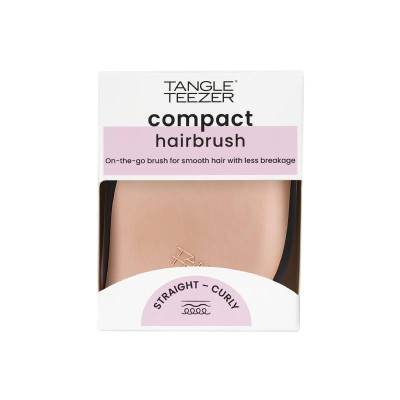 Tangle Teezer Compact Escova Rose Gold Luxe | Farmácia d'Arrábida
