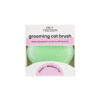 Pet Teezer Gato Escova Verde | Farmácia d'Arrábida