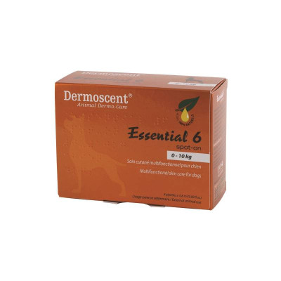 7452946 Dermoscent Essential 6 Spot-On Cães 0,6mlx4