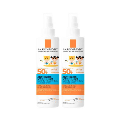 La Roche-Posay Anthelios Dermo-Pediatrics Spray SPF50 Duo -40% Desc 2ªUnidade | Farmácia d'Arrábida