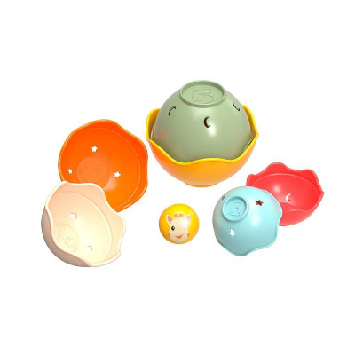 Sophie La Girafe Taças para Empilhar +6M  | Farmácia d'Arrábida