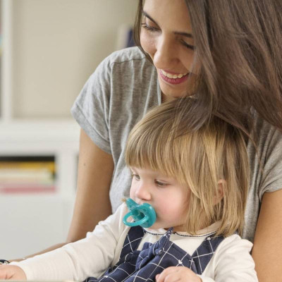 Chicco Physioforma Soft Chupetas Azul/Verde 16-36M | Farmácia d'Arrábida