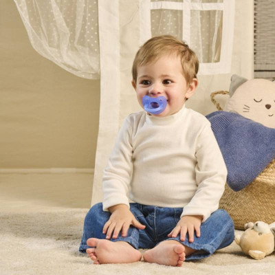 Chicco Physioforma Soft Chupeta Azul 16-36M | Farmácia d'Arrábida