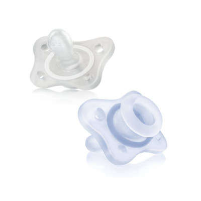 Chicco Physioforma Mini Soft Chupetas Azul/Neutra 0-2M