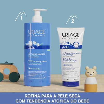 Uriage Bebé 1º Bálsamo-Óleo Apaziguante 200ml | Farmácia d'Arrábida