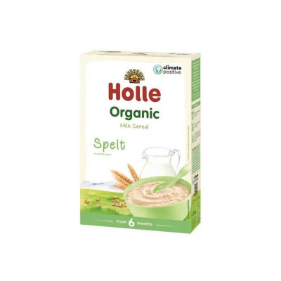 Holle Bio Papa Láctea Trigo Espelta +6M 250g | Farmácia d'Arrábida