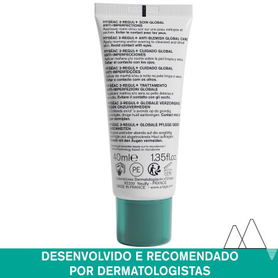 Uriage Hyséac 3-REGUL+ Creme 40ml | Farmácia d'Arrábida