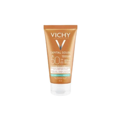 Vichy Capital Soleil Creme Rosto Toque Seco com Cor FPS50 50ml | Farmácia d'Arrábida