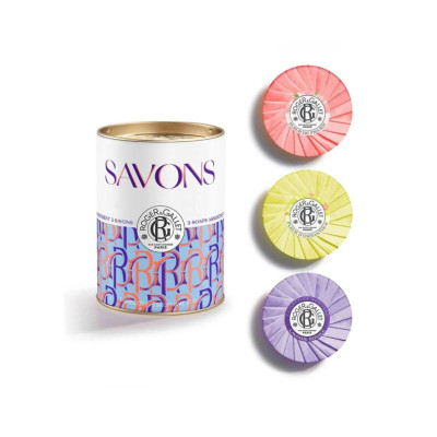 7487389 Roger & Gallet Coffret Azul Sabonetes