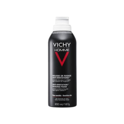 Vichy Homme Sensi-Shave Espuma de Barbear 200ml | Farmácia d'Arrábida