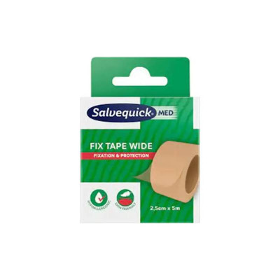 7074906 Salvelox Fix Tape Wide Fita Adesiva 2,5cmx5m