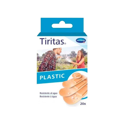 6766667 Hartmann Tiritas Plastic Pensos 4 Tamanhos x20