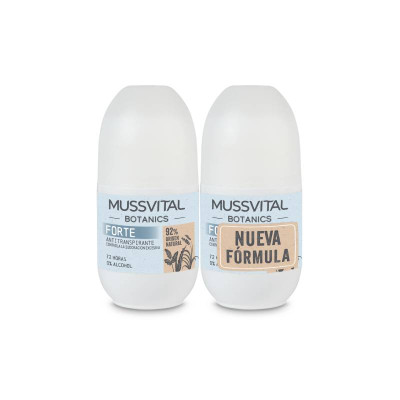 7123869 Mussvital Botanics Desodorizante Forte 2x75ml