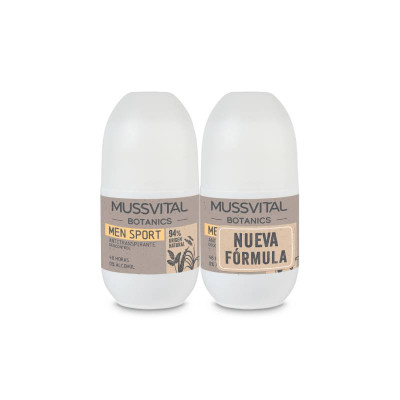7401679 Mussvital Botanics Desodorizante Men Sport 2x75ml