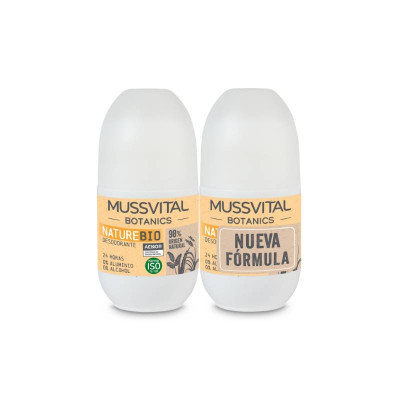 7123877 Mussvital Botanics Desodorizante Nature 2x75ml