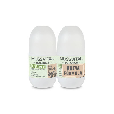 7123851 Mussvital Botanics Desodorizante Sensível 2x75ml