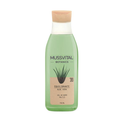 6000638 Mussvital Botanics Gel de Banho Aloé Vera 750ml