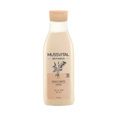 7401760 Mussvital Botanics Gel de Banho Aveia 750ml
