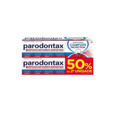 7104265 Parodontax Complete Protection Extra Fresh Pasta de Dentes 2x75ml