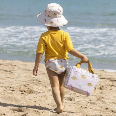 Saro Chapéu de Proteção Solar Mostarda 0-6M | Farmácia d'Arrábida