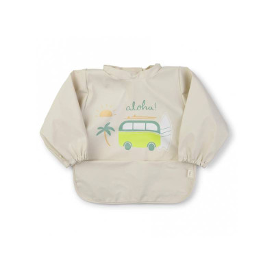 7292755 Saro Babete Impermeável com Mangas Creme Aloha