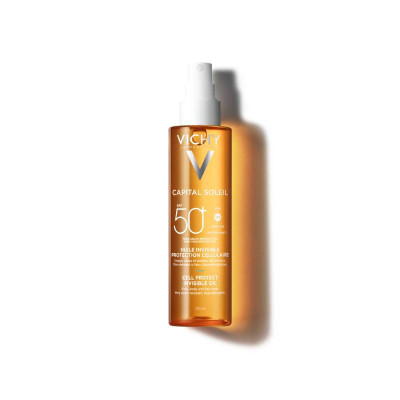 7304014 Vichy Capital Soleil Óleo Invisível Cell Protect FPS50+ 200ml