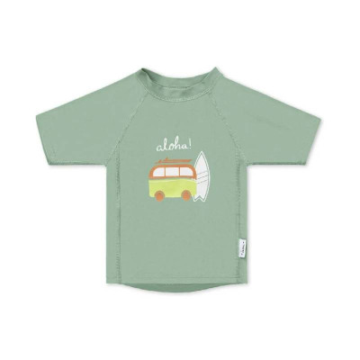 8424568640096 Saro T-shirt Proteção Solar Verde Aloha 3-6M