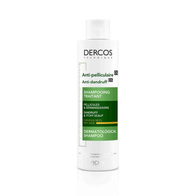 6876599 Dercos Champô Anticaspa Seca 200ml