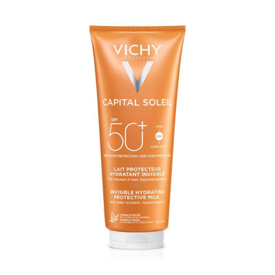 6876714 Vichy Capital Soleil Leite FPS50 Formato Económico 300ml