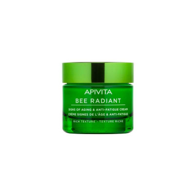 6609032 Apivita Bee Radiant Creme Textura Rica 50ml
