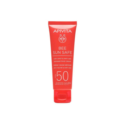 6633594 Apivita Bee Sun Safe Anti-Spot e Anti-Age Creme FPS50 50ml
