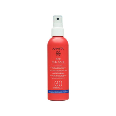 6633628 Apivita Bee Sun Safe Spray Hidra Ultraligeiro Rosto e Corpo SPF30 200ml