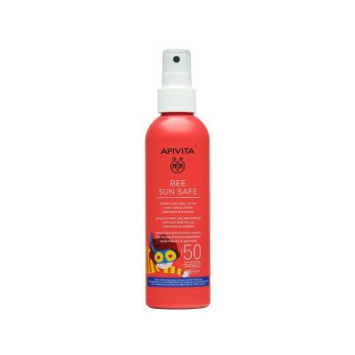 6633693 Apivita Bee Sun Protetor Solar Loção Infantil SPF50+ 200ml