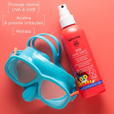 Apivita Bee Sun Protetor Solar Loção Infantil SPF50+ 200ml | Farmácia d'Arrábida