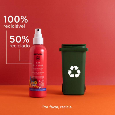 Apivita Bee Sun Protetor Solar Loção Infantil SPF50+ 200ml | Farmácia d'Arrábida