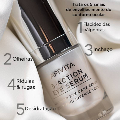 Apivita Sérum de Olhos Cuidado Intensivo 15ml | Farmácia d'Arrábida