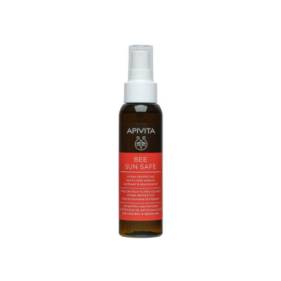 6633677 Apivita Bee Sun Safe Óleo Capilar Protetor Solar 100ml