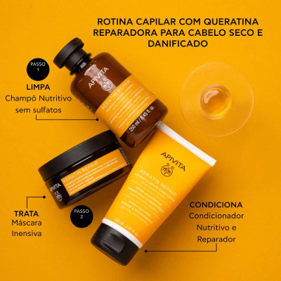 Apivita Champô Nutritivo & Reparador 250ml | Farmácia d'Arrábida
