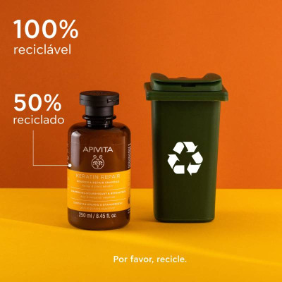Apivita Champô Nutritivo & Reparador 250ml | Farmácia d'Arrábida