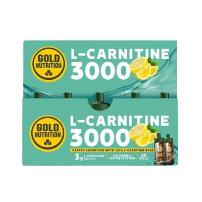 1295020 Gold Nutrition L-Carnitine 3000mg x20