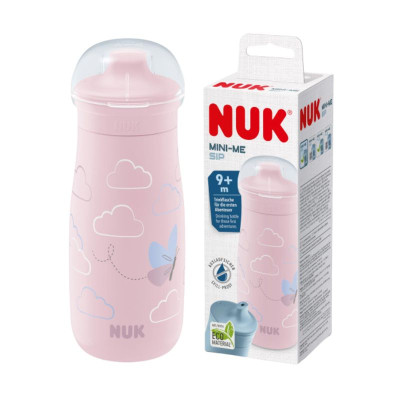 7306118 Nuk Mini Me Sip Cup Rosa +9M 300ml