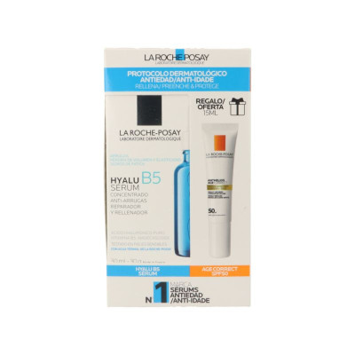 7491423 La Roche Posay Hyalu B5 Sérum 30ml Oferta Anthelios Age Correct FPS50 15ml
