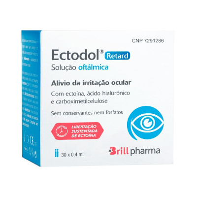 7291286 Ectodol Retard Solução Oftálmica Monodose 0,4ml X30
