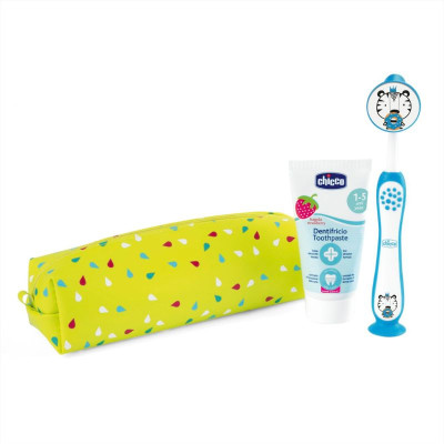 7306407 Chicco Conjunto Higiene Oral Tigre 3-6 Anos