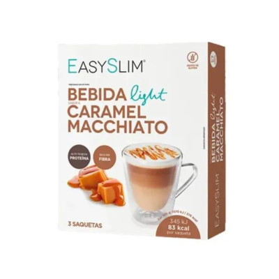 7417741 Easyslim Bebida Light Caramel Macchiato Saquetas X 3