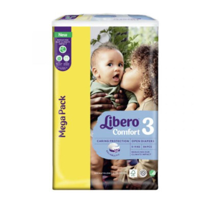 7265520 Libero Comfort 3 5-9Kg 84Uni.