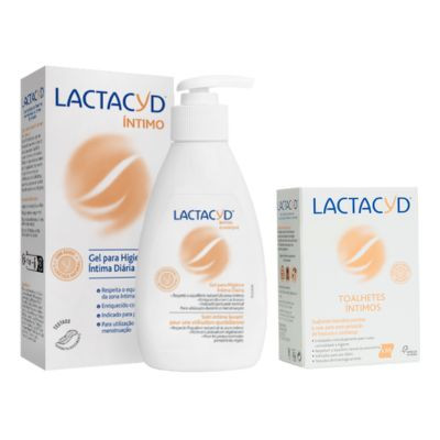 6897678 Lactacyd Pack Emulsão 400ml + 10 Toalhitas | Cuidado Íntimo Completo